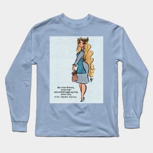 Honey eyed flower girl Long Sleeve T-Shirt